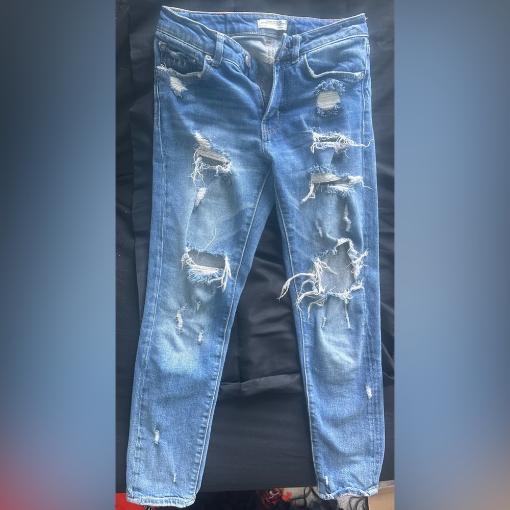 Zara Women’s distressed jeans